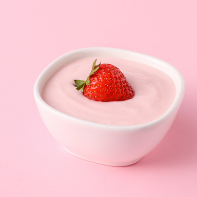 Pink Strawberry Yogurt Recipe