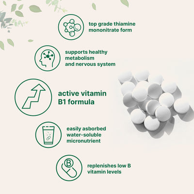 Vitamin B1 Thiamine Tablets
