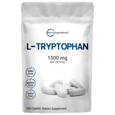 L-Tryptophan Caplets front
