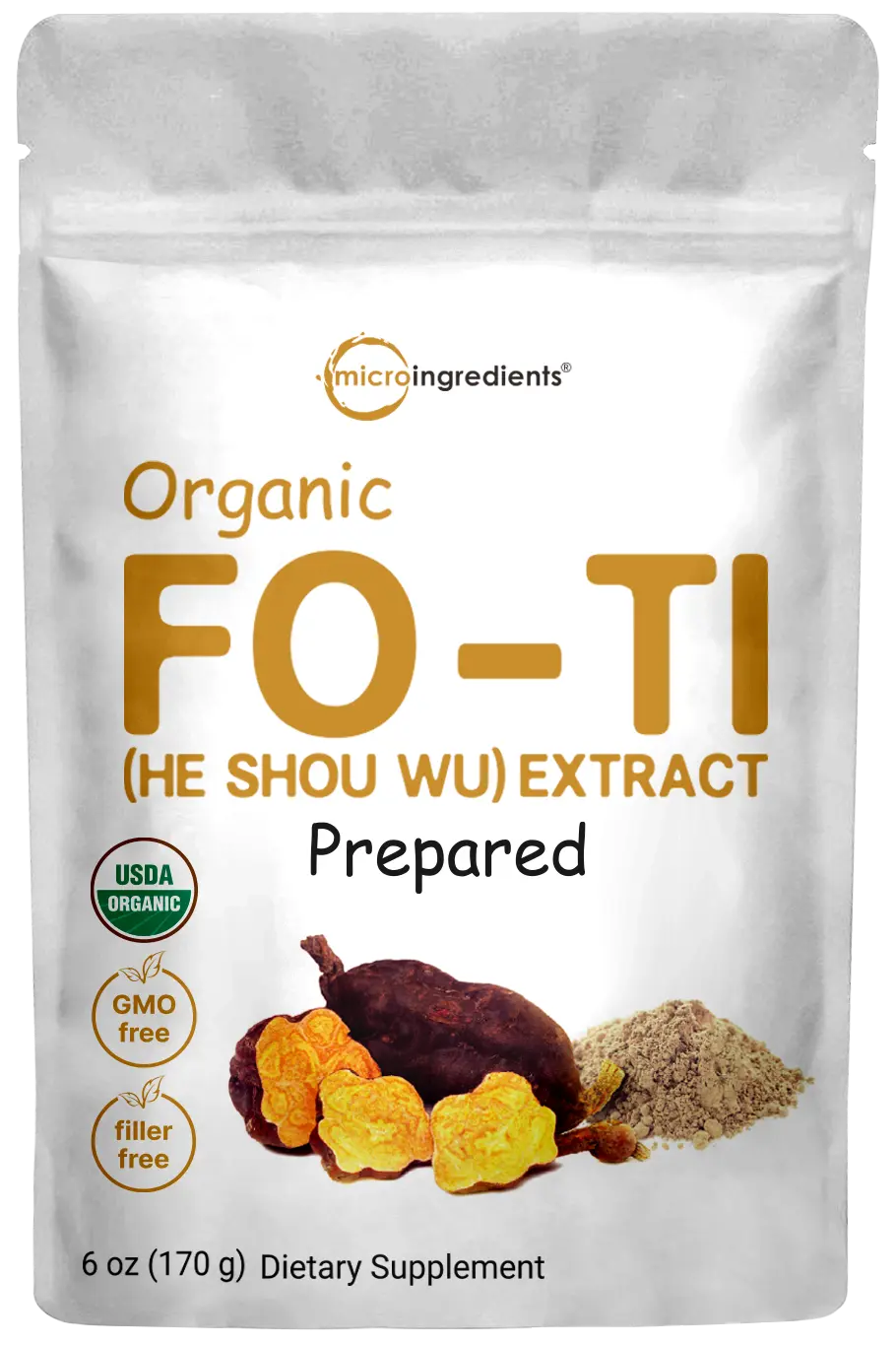 Organic Fo-Ti Powder Front