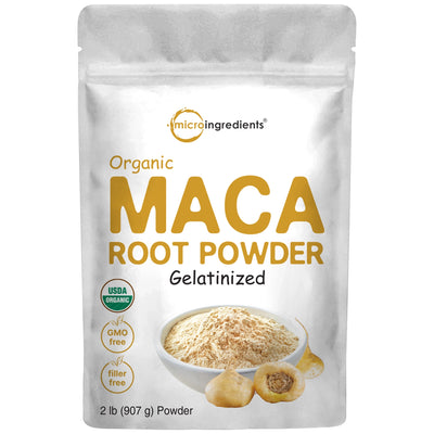 Organic Maca Root Powder Front