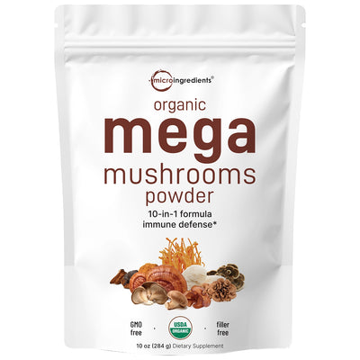 Organic Mega 10 mushroom Powder