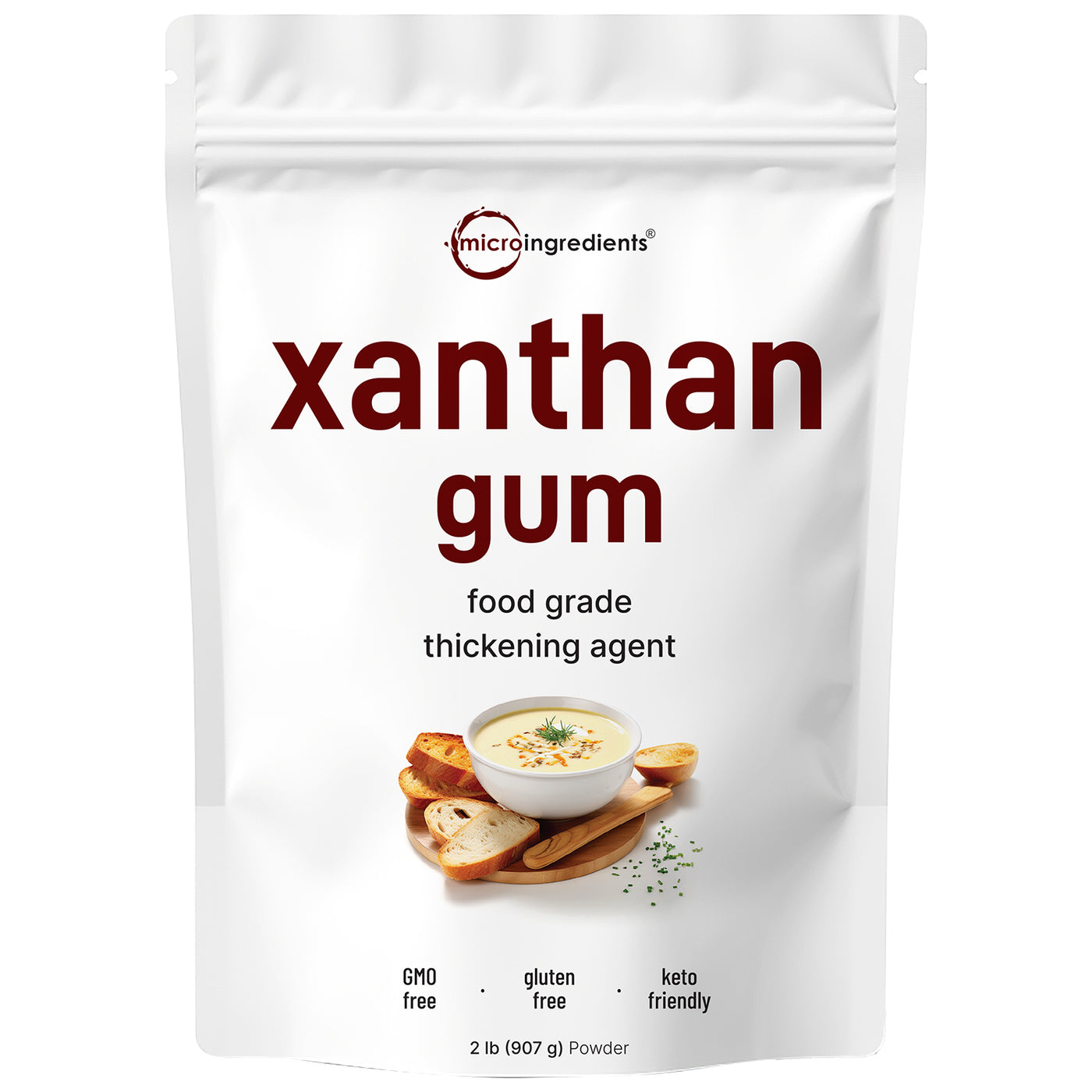 Microingredients Xanthan Gum Powder, 2lb