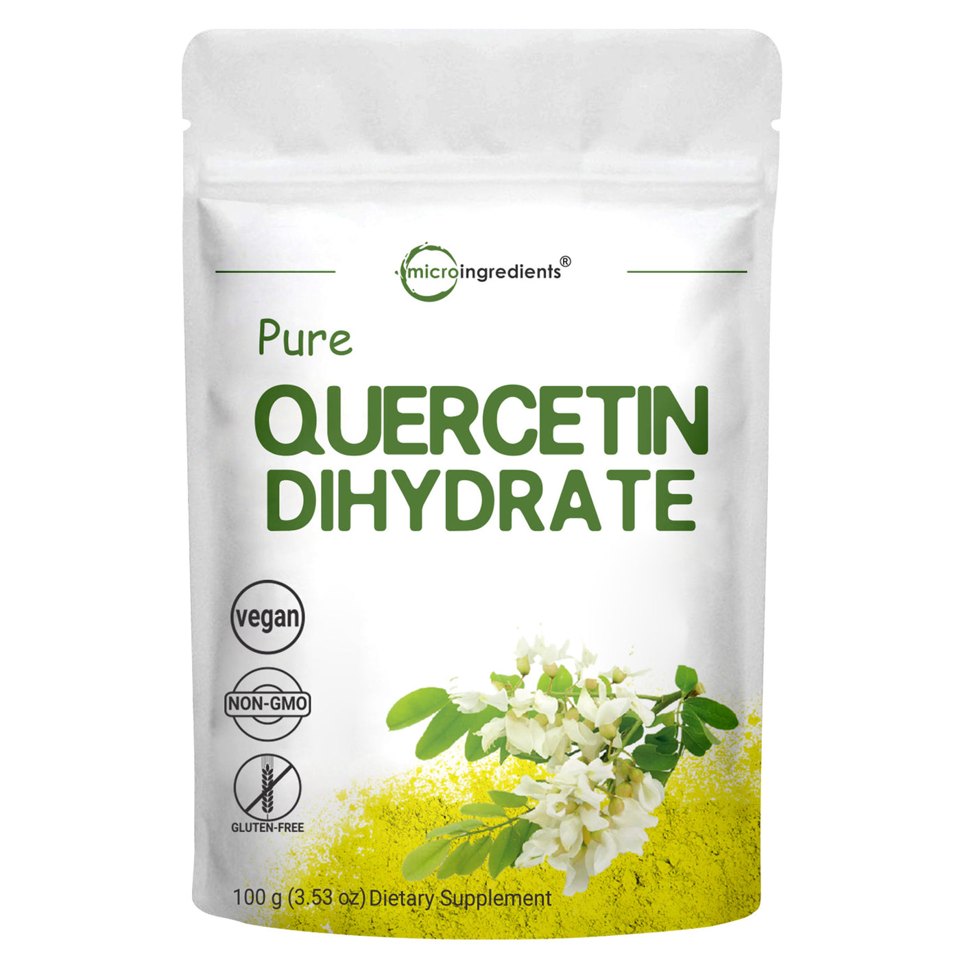 Quercetin Dihydrate Powder, 100g