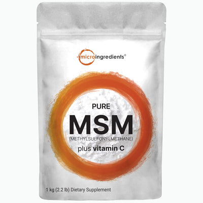Pure MSM Powder with Vitamin C, 1kg
