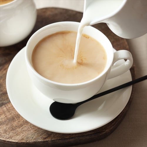 Mega mushrooms coffee served in a mug