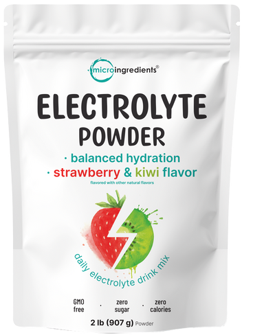 Micro Ingredients Hydration Electrolyte Powder, 2 lbs (106 Servings)