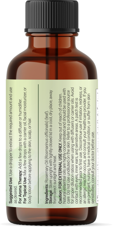 Micro Ingredients Pure Rosemary Essential Oil 8 floz (237mL)