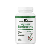 Micro Ingredients Liposomal Berberine 1200mg with Ceylon Cinnamon & Chromium complex, 240 vegetarian capsules