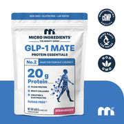 Micro Ingredients GLP-1 Mate Protein Essentials Powder, 600g