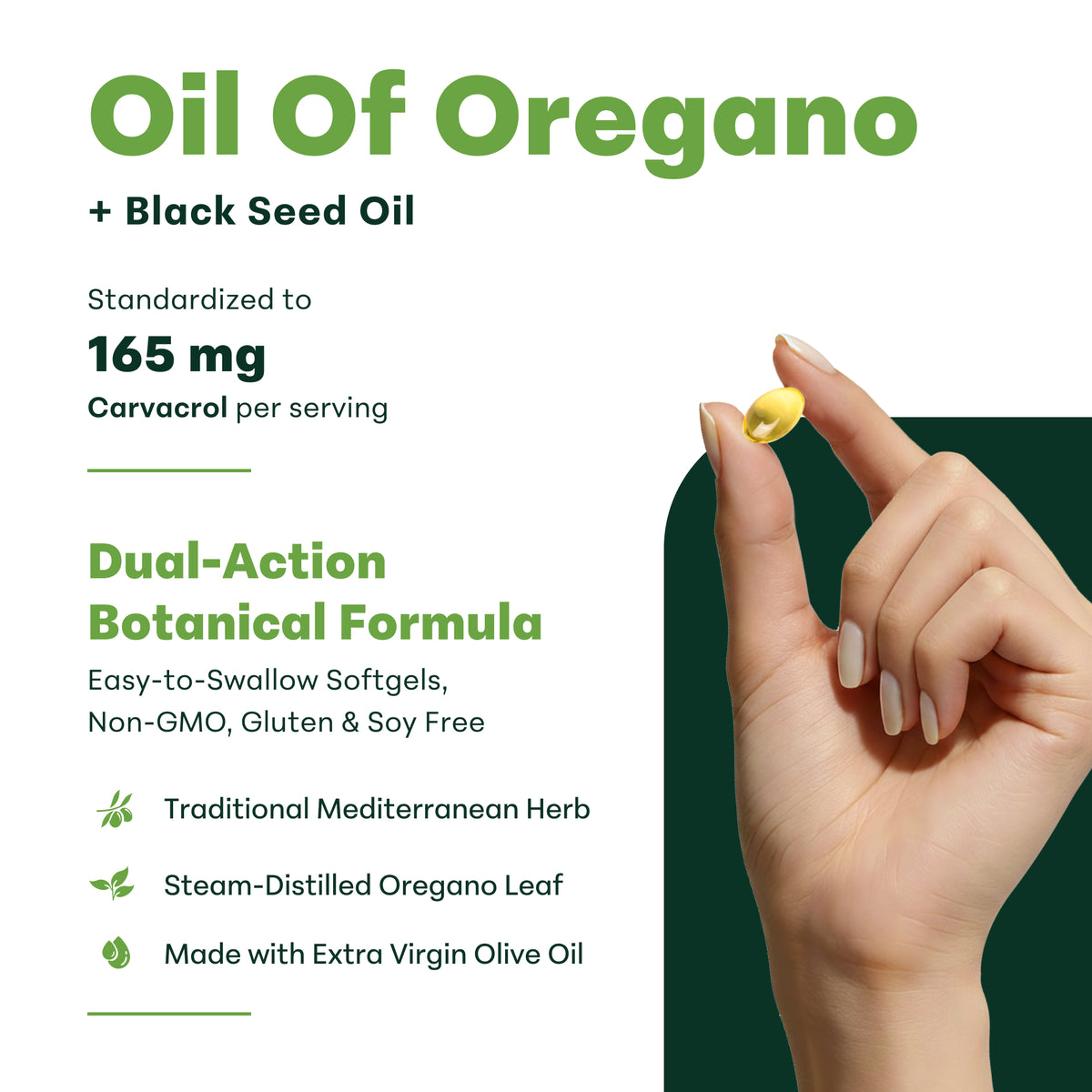 Micro Ingredients Oregano Oil with Black Seed Oil