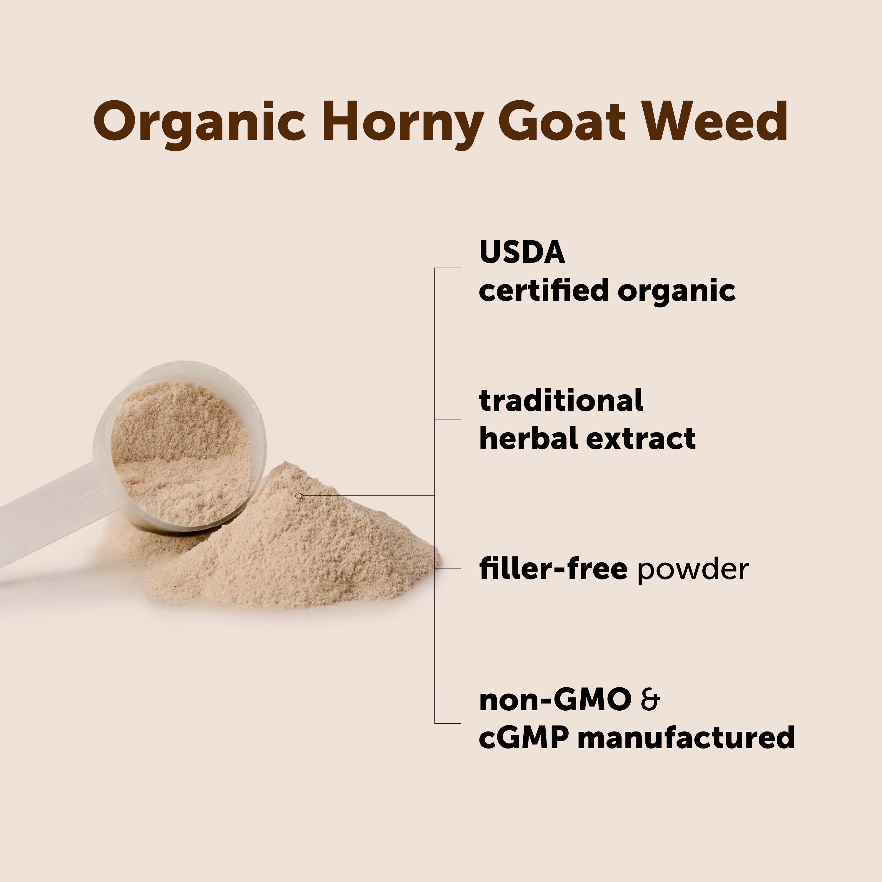 Micro Ingredients Organic Horny Goat Weed Powder