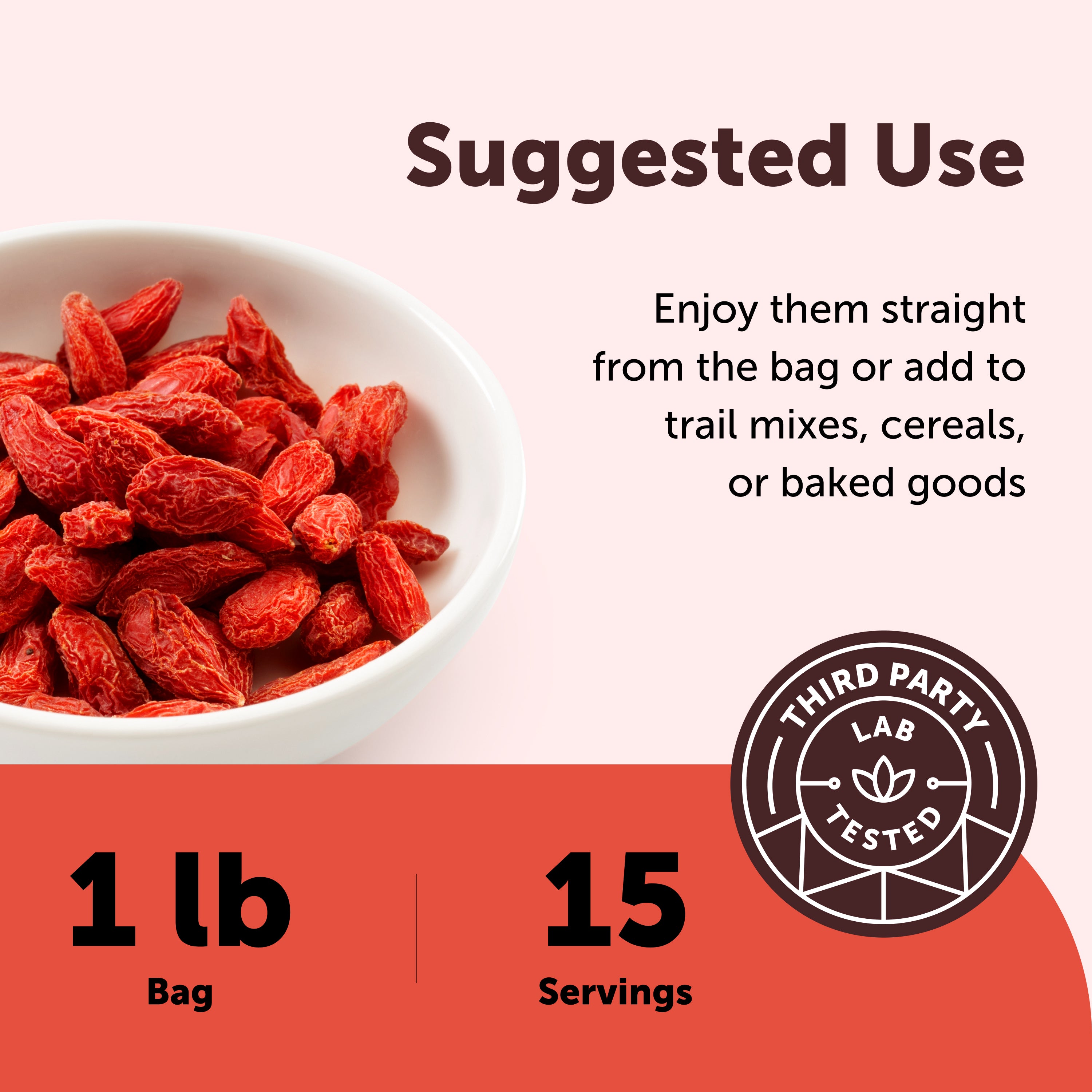 Micro Ingredients Organic Goji Berries, 1lb