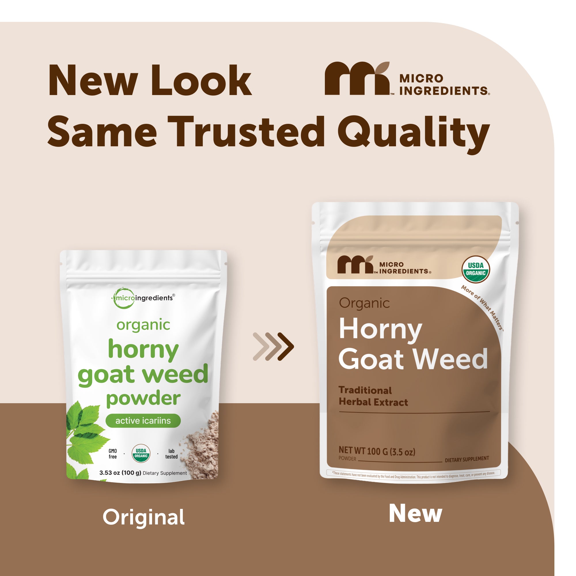 Micro Ingredients Organic Horny Goat Weed Powder
