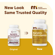 Micro Ingredients Bariatric Multivitamin with 45mg Iron, 240 Veggie Capsules