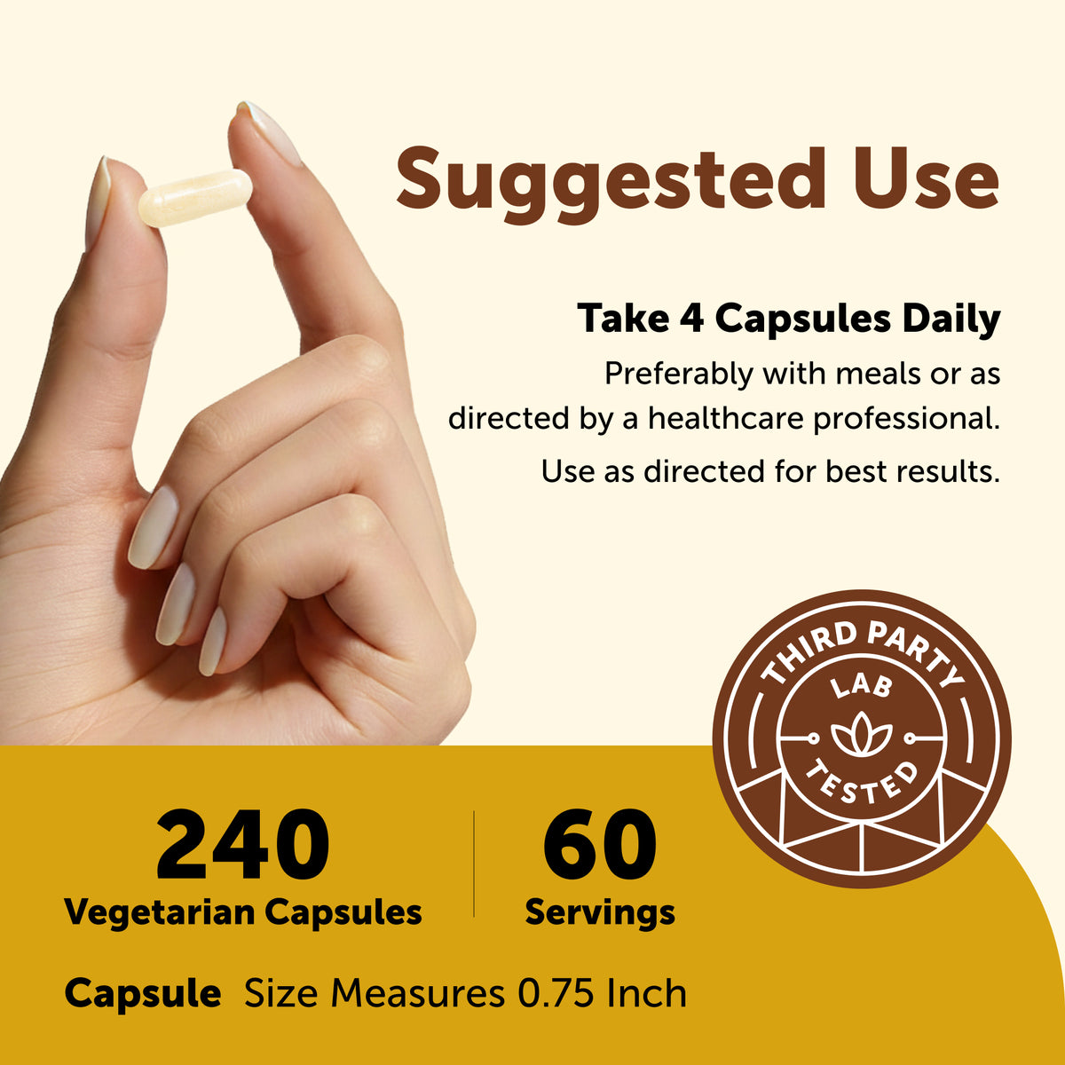 Micro Ingredients Quercetin with Bromelain 2,000 mg, 240 Vegetarian Capsules