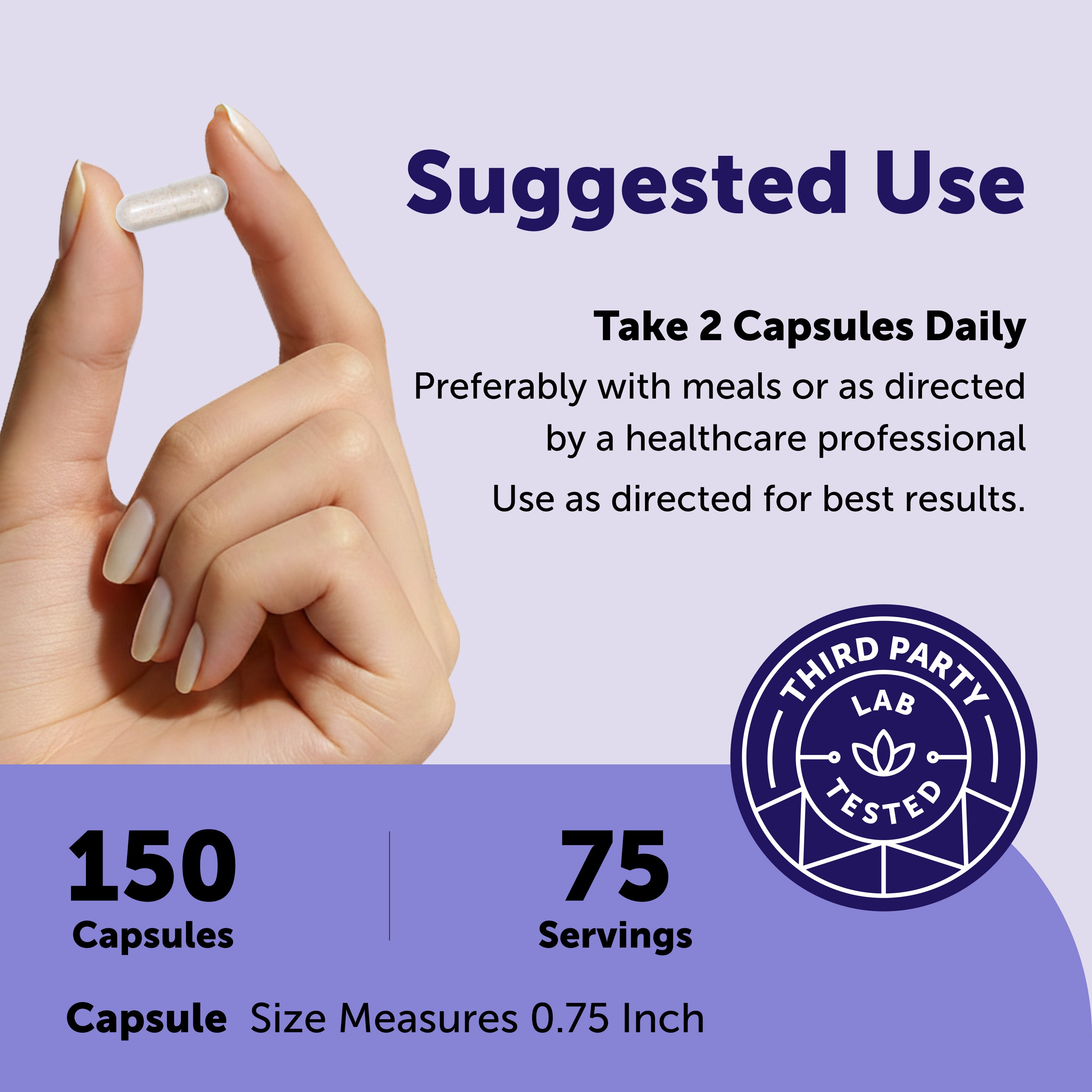 Micro Ingredients Magnesium Glycinate 1,000mg Per Serving, 150 Capsules