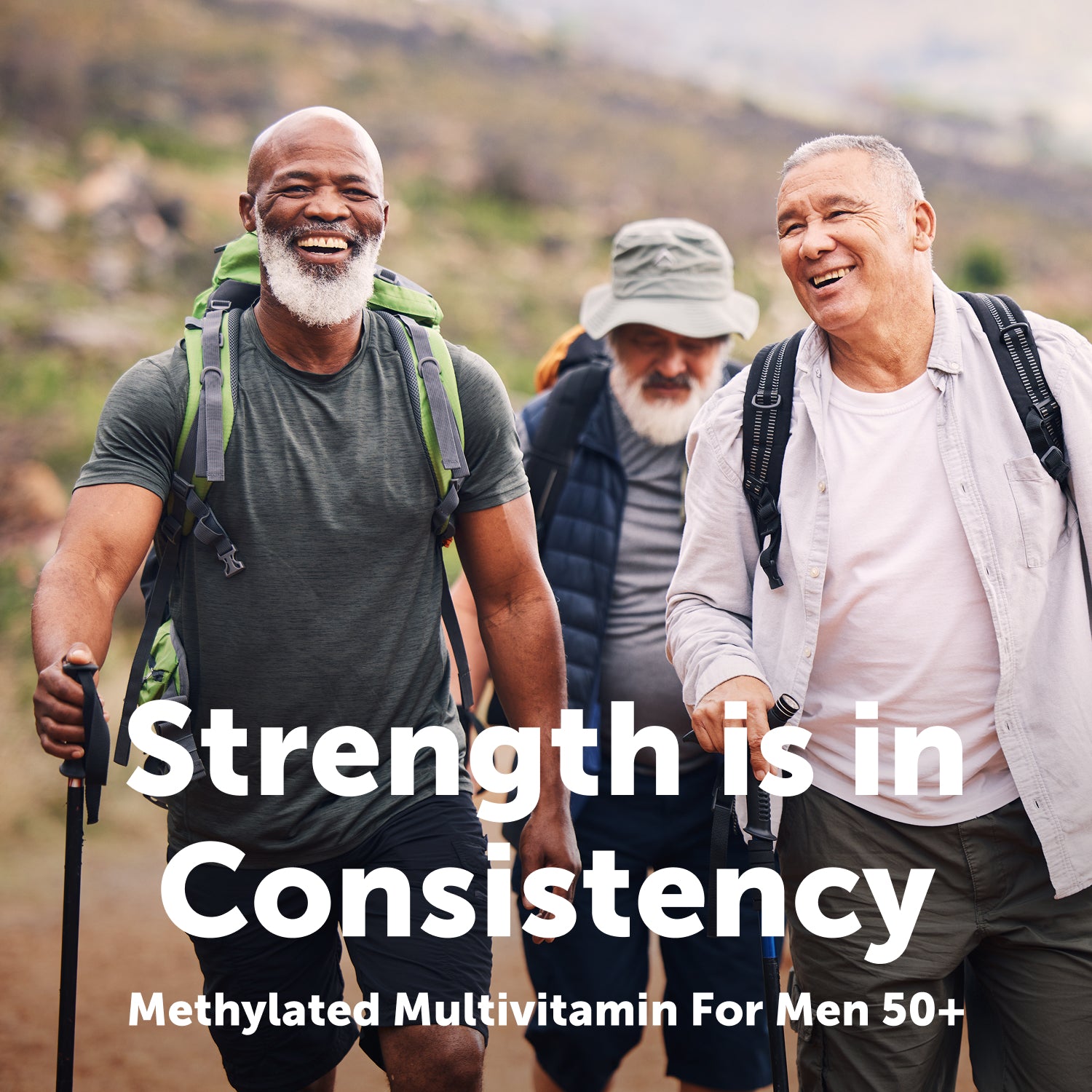 Micro Ingredients Methylated Multivitamin for Men 50+, 240 Veggie Capsules