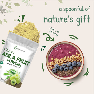 Micro Ingredients Organic Amla Powder, 2lb