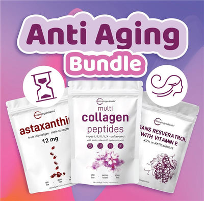 Micro Ingredients Anti-Aging Bundle