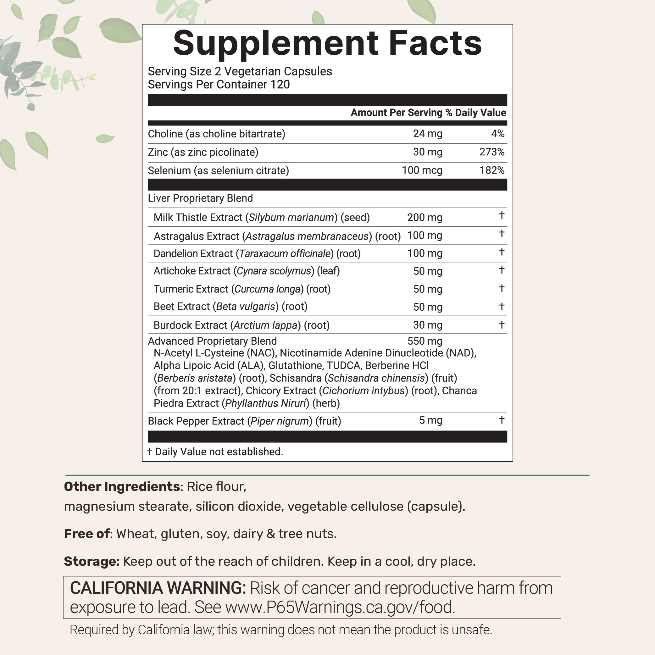 Liver Advanced+, 480 Veggie Capsules, 20-in-1 Advanced Complex