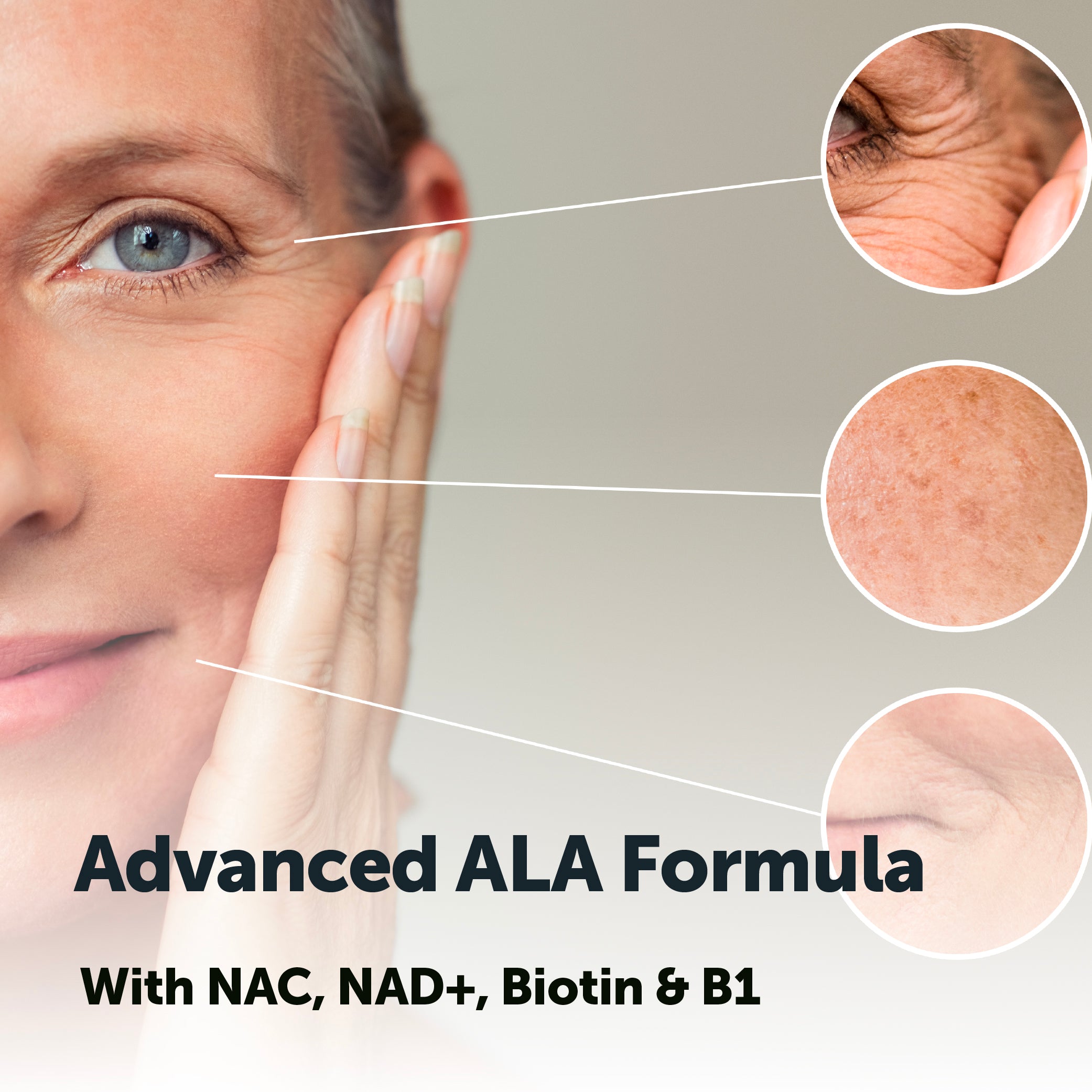 Micro Ingredients Alpha Lipoic Acid+ Advanced 1200mg 5-in-1 Complex, 240 Vegetarian Capsules