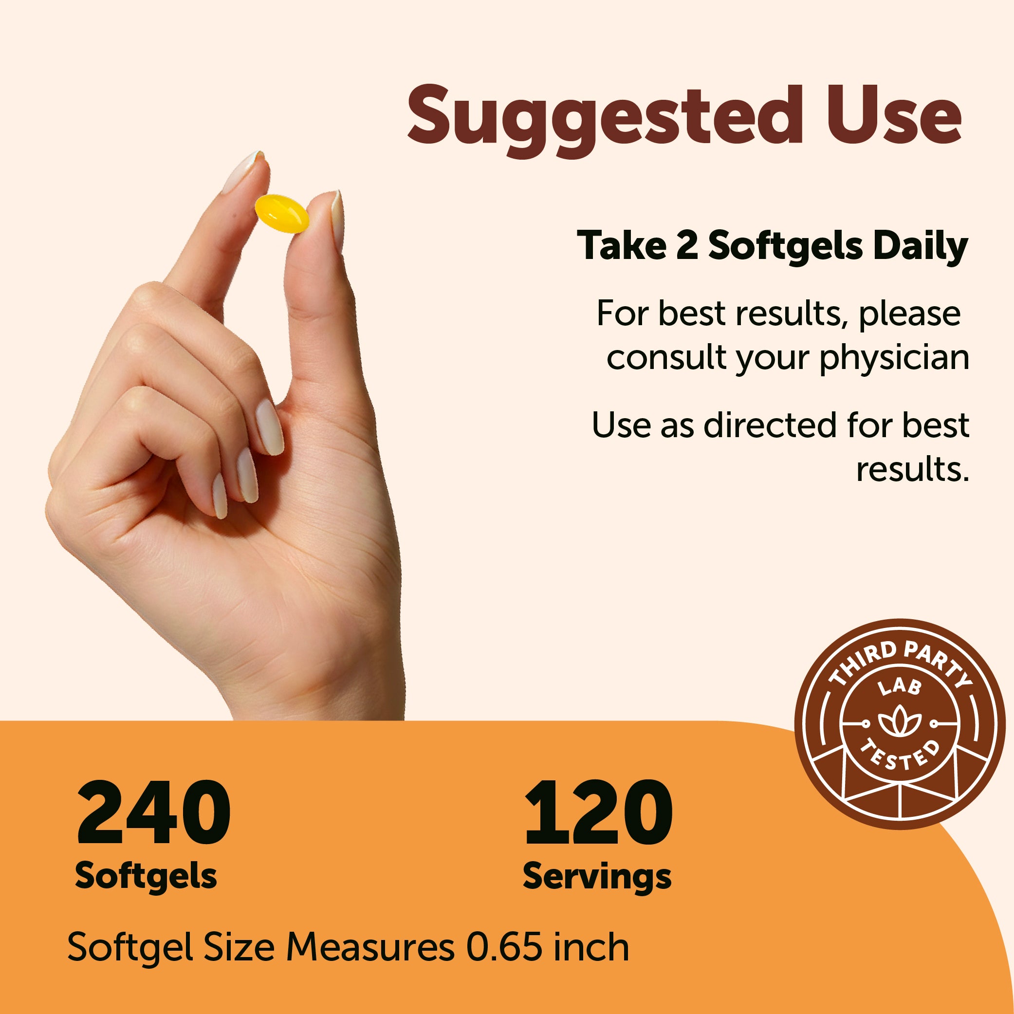 Micro Ingredients Berberine 500mg with MCT Oil, 240 Softgels