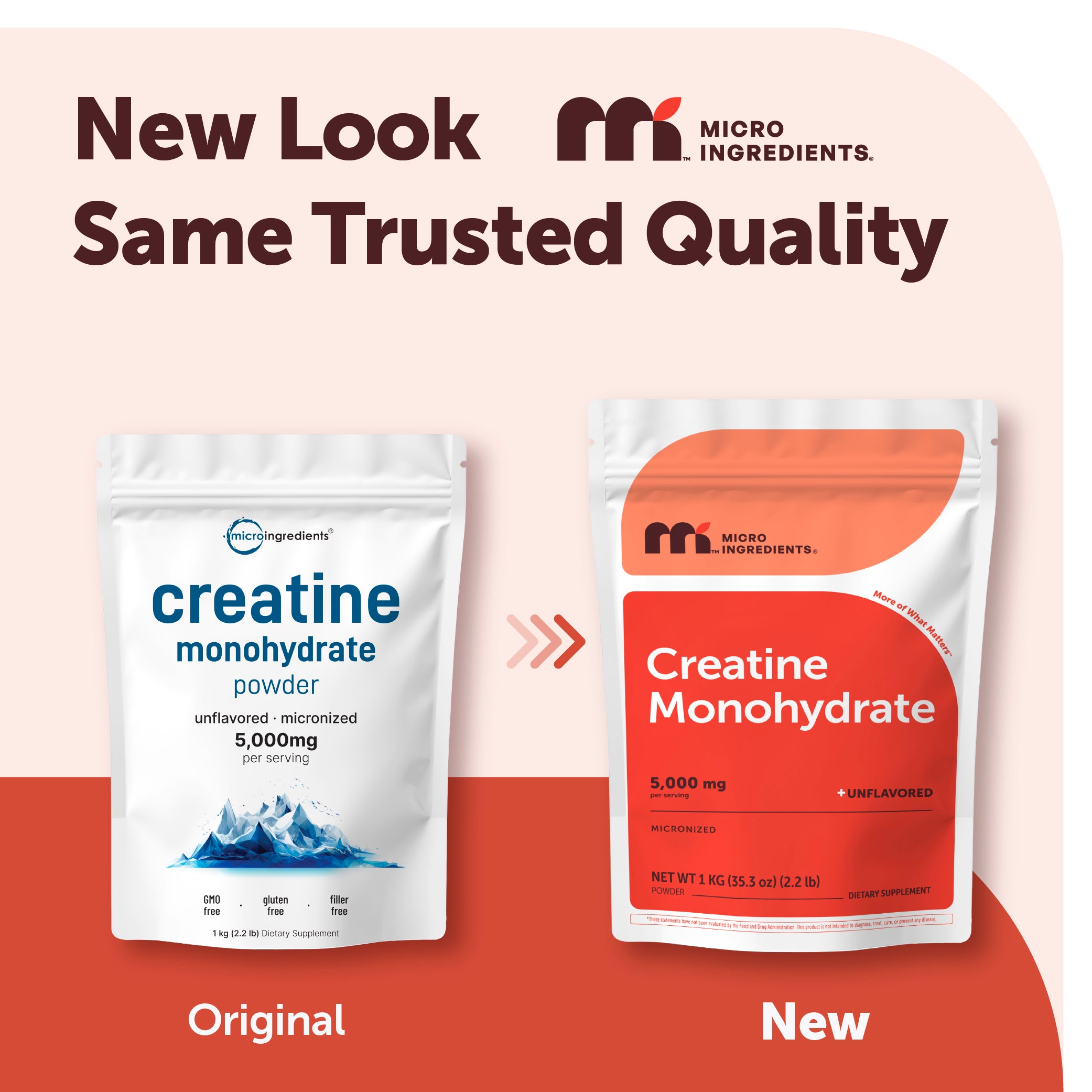 Micro Ingredients Micronized Creatine Monohydrate Powder - Unflavored