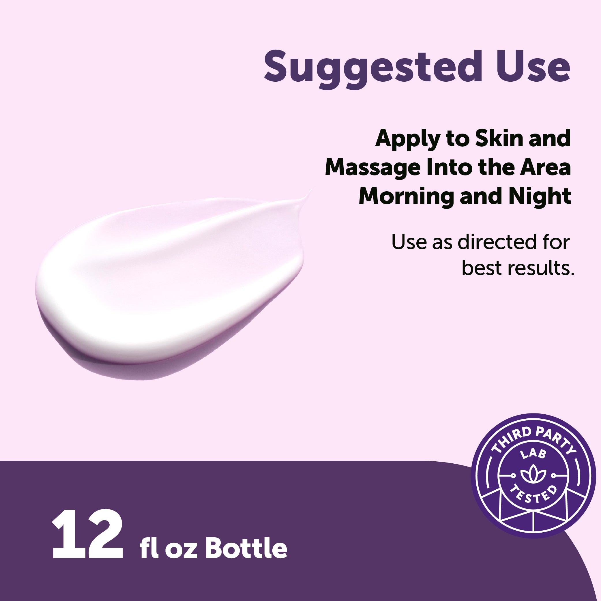 Micro Ingredients Magnesium Lotion+ Advanced Lavender, 12 fl oz