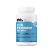 Micro Ingredients Mega Probiotics for Men 200 Billion CFU Per Serving, 240 Veggie Capsules