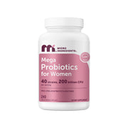 Mega Probiotics for Women 200 Billion CFU Per Serving, 240 Veggie Capsules