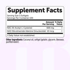 Micro Ingredients NAC 600mg with NAD+, N-Acetyl L-Cysteine + Nicotinam