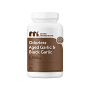 Micro Ingredients Odorless Aged Garlic & Black Garlic 1000 mg, 240 Vegetarian Capsules
