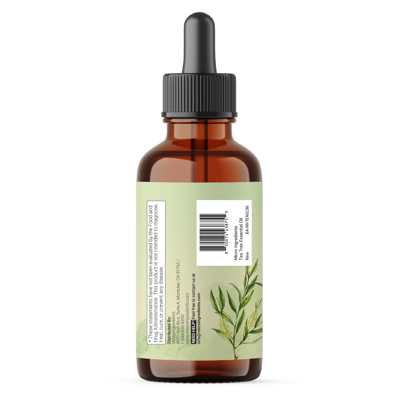 Micro Ingredients Pure Tea Tree Essential Oil 8 floz (237mL)