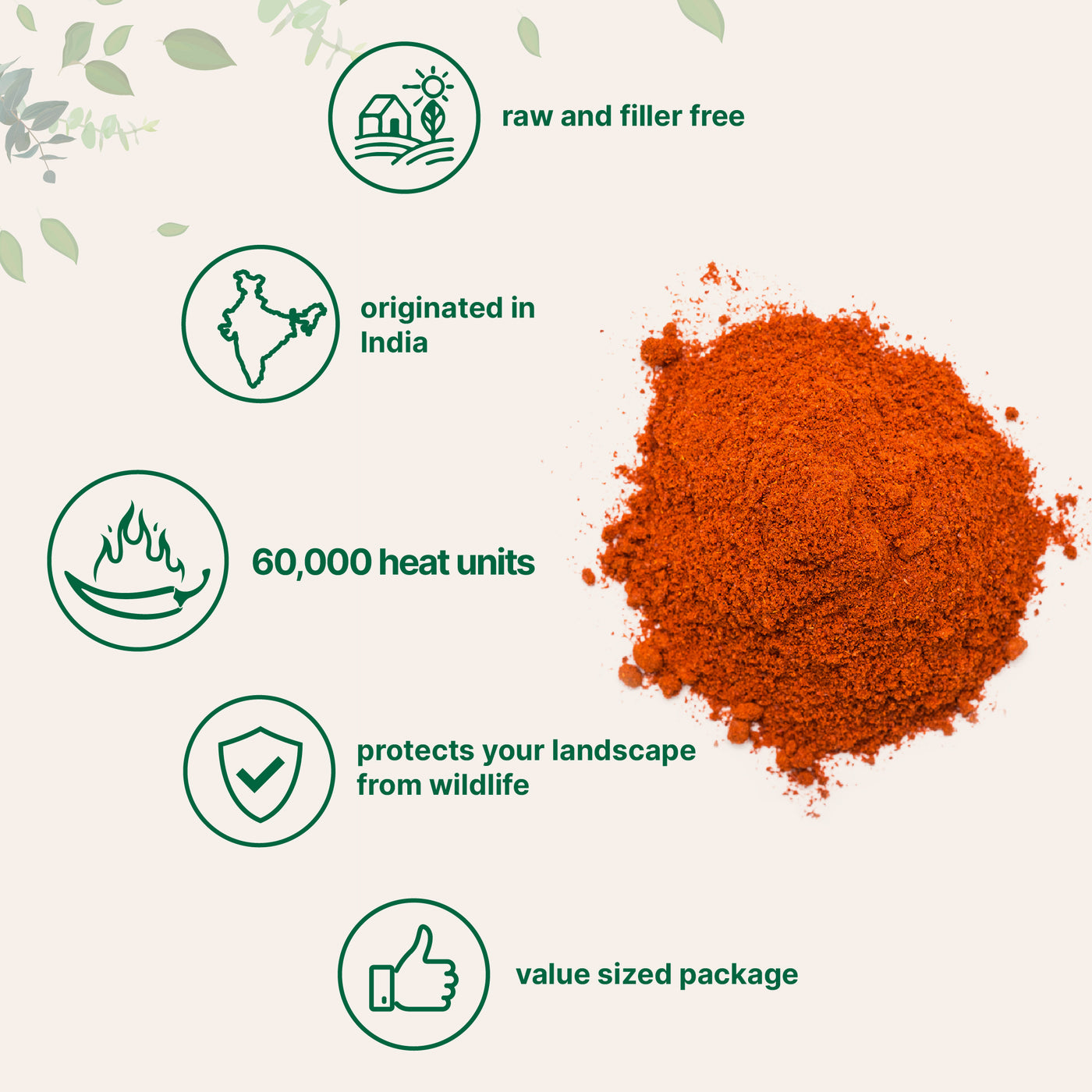 Spicy Ground Cayenne Pepper Powder