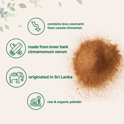 Organic Ceylon Cinnamon Powder 2LB