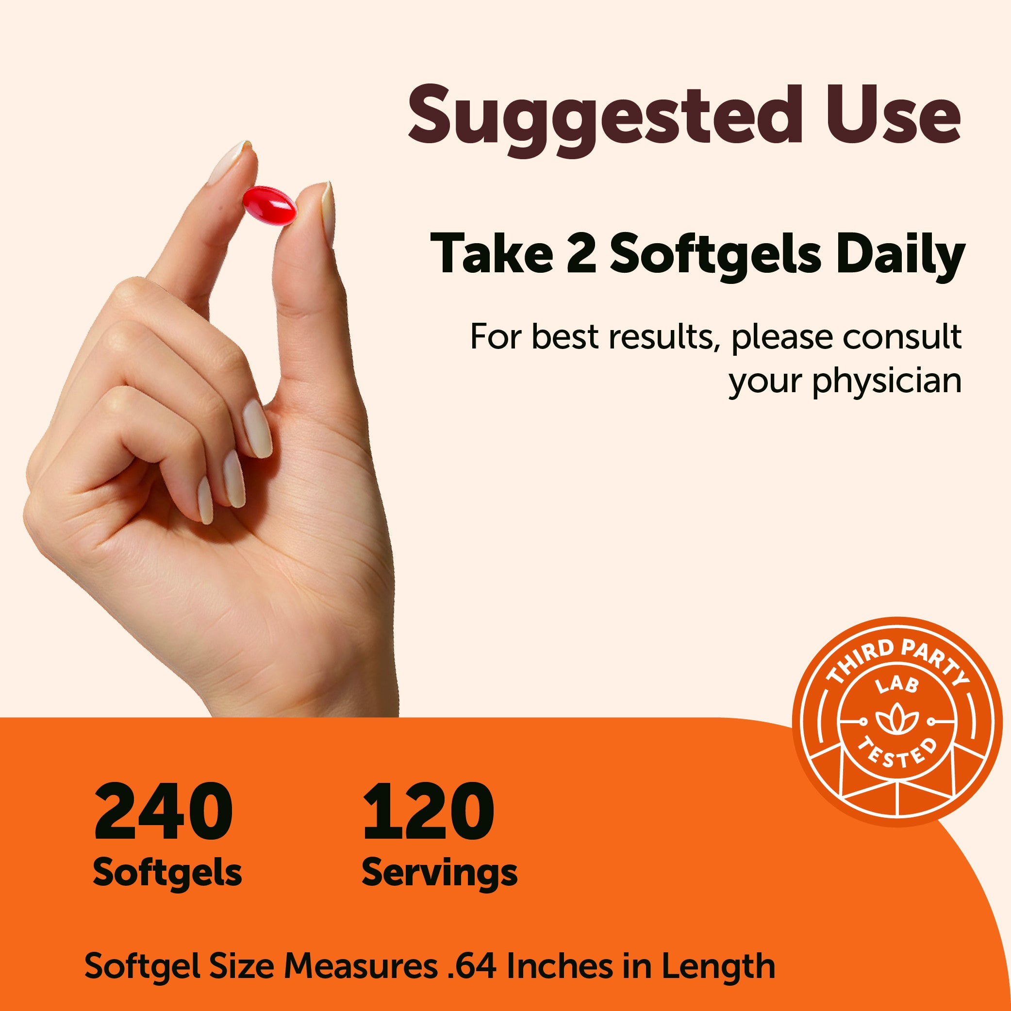 Micro Ingredients CoQ10 240 Softgels with Coconut MCT Oil