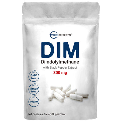 DIM(BLACKPEPPER), 240 Capsules front