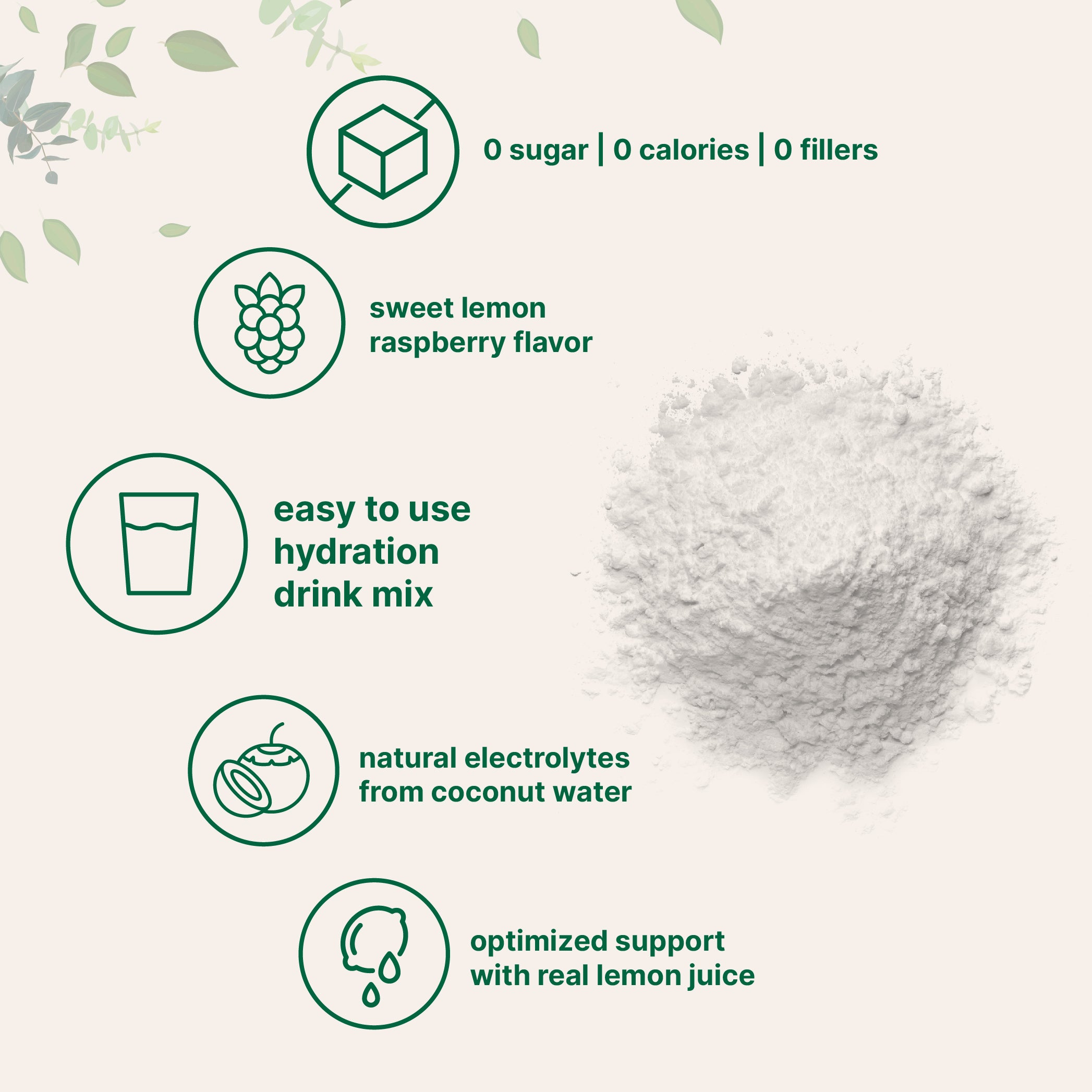 Micro Ingredients Electrolyte Hydration Drink Mix Powder, 2lb