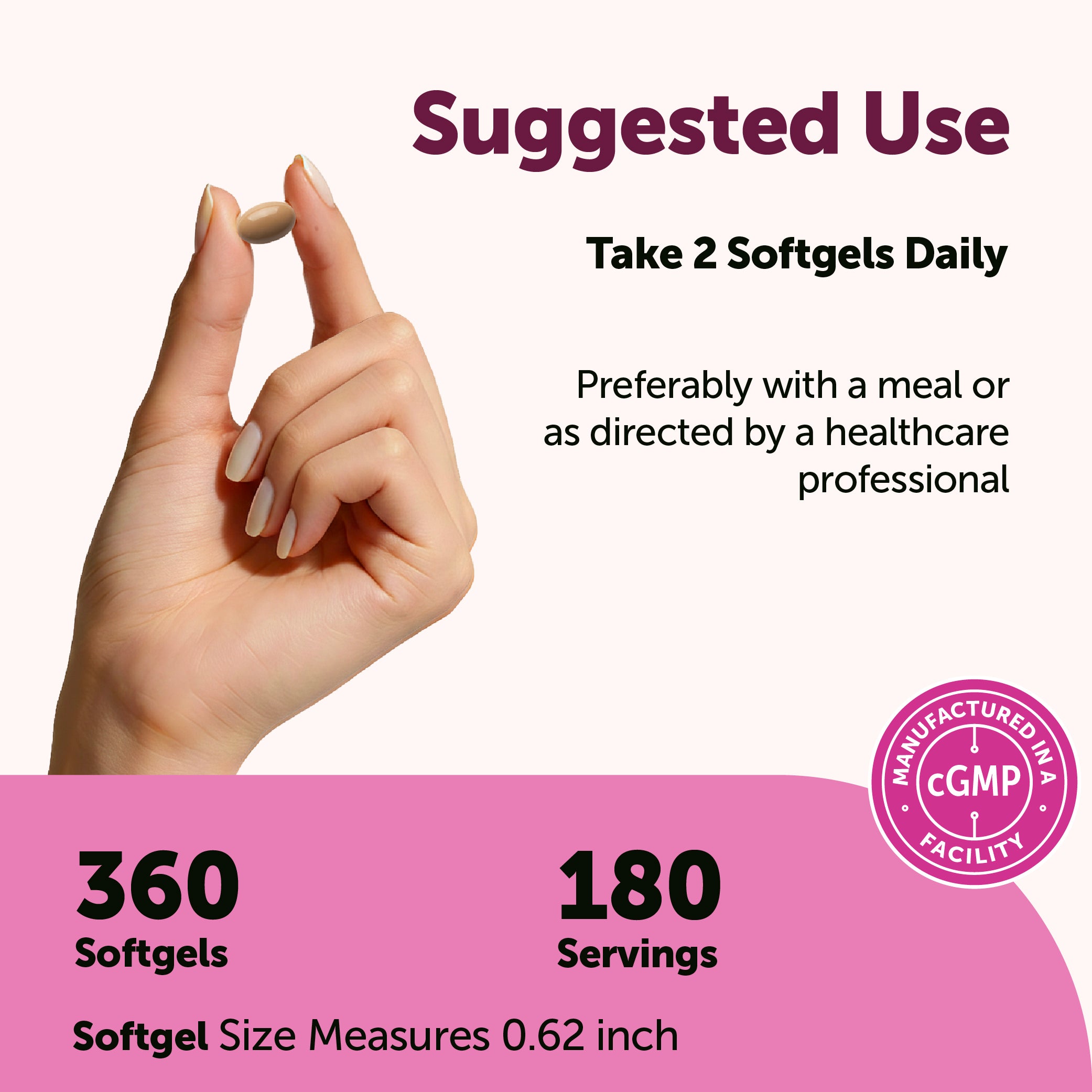 Micro Ingredients Fenugreek with Sunflower Lecithin, 360 Coconut Oil Softgels