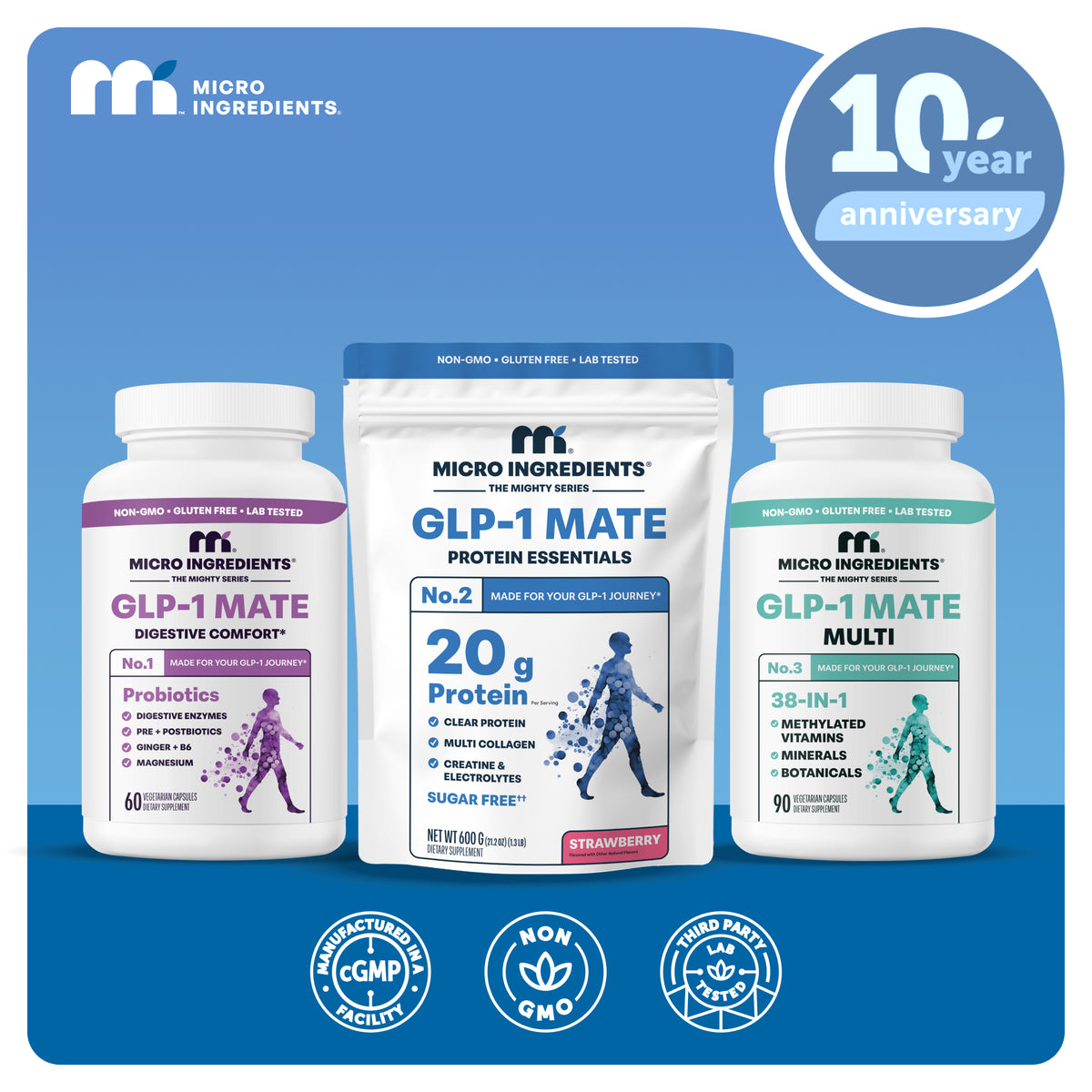 Micro Ingredients GLP-1 Mate Bundle