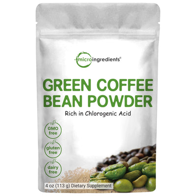 Green Coffee Bean Powder front