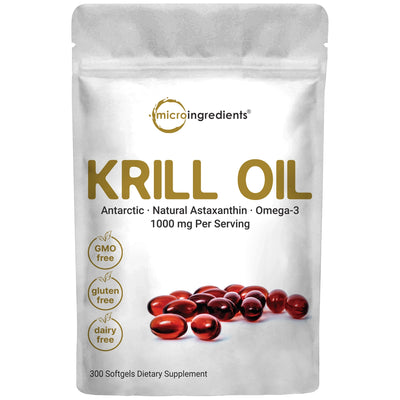 Krill Oil Supplements front