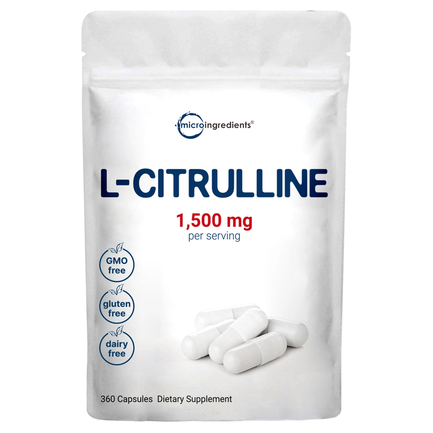 L-CITRULLINE Capsules front