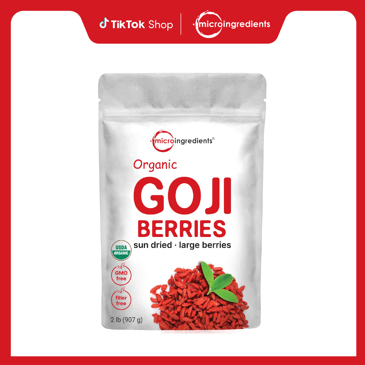 Fresh Goji Berries - 100% Organic | Buy Goji Berries for Sale – Micro