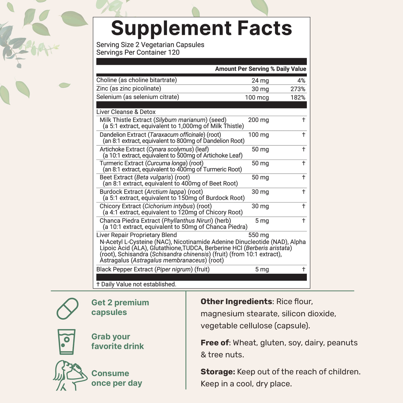 Micro Ingredients Liver Detox, 240 Veggie Capsules, 20-in-1 Advanced Support Complex