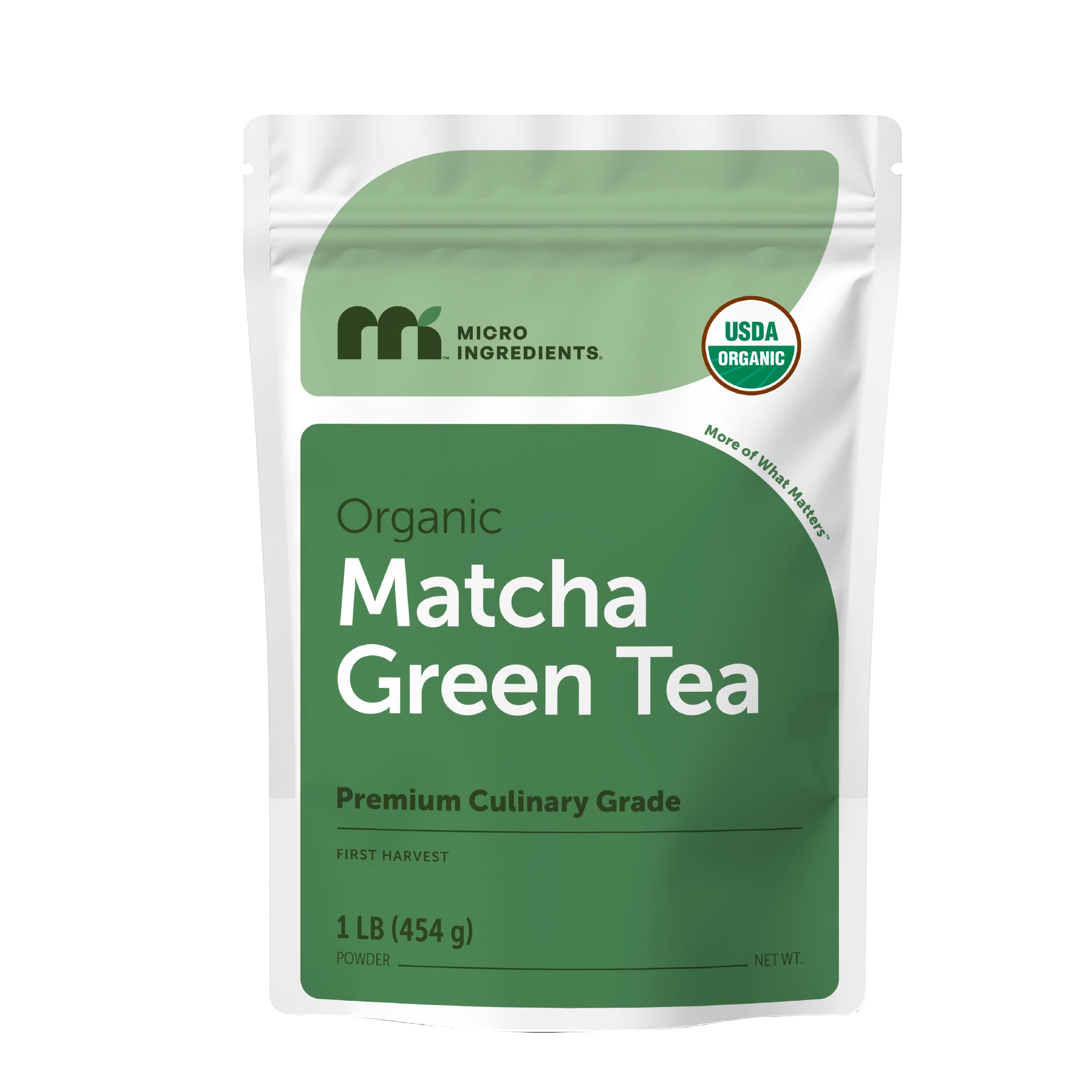 Micro Ingredients Organic Matcha Green Tea Powder 1 Pound