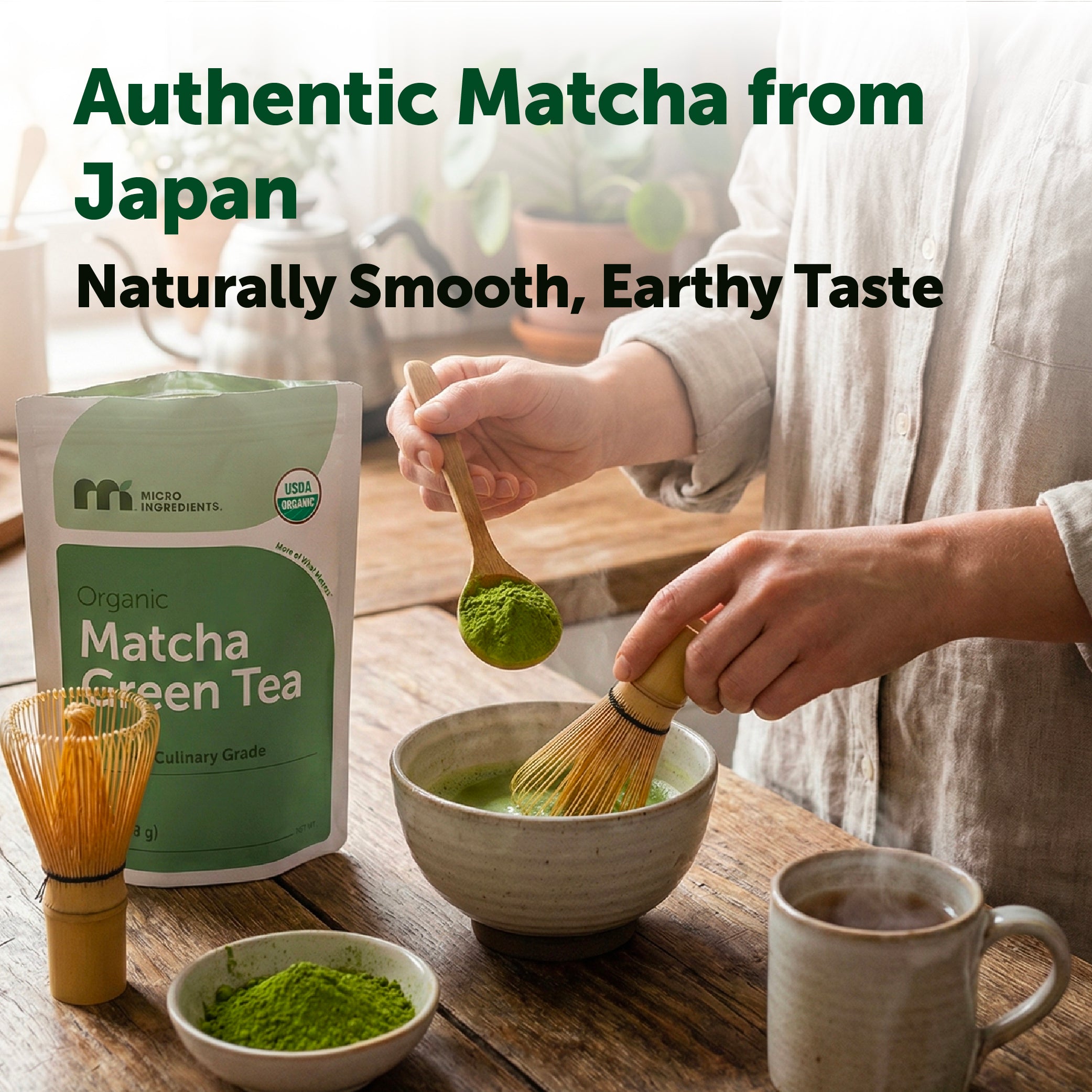 Micro Ingredients Organic Matcha Green Tea Powder 1 Pound