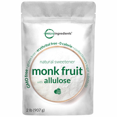 Monk Fruit Sweetener with Allulose Front