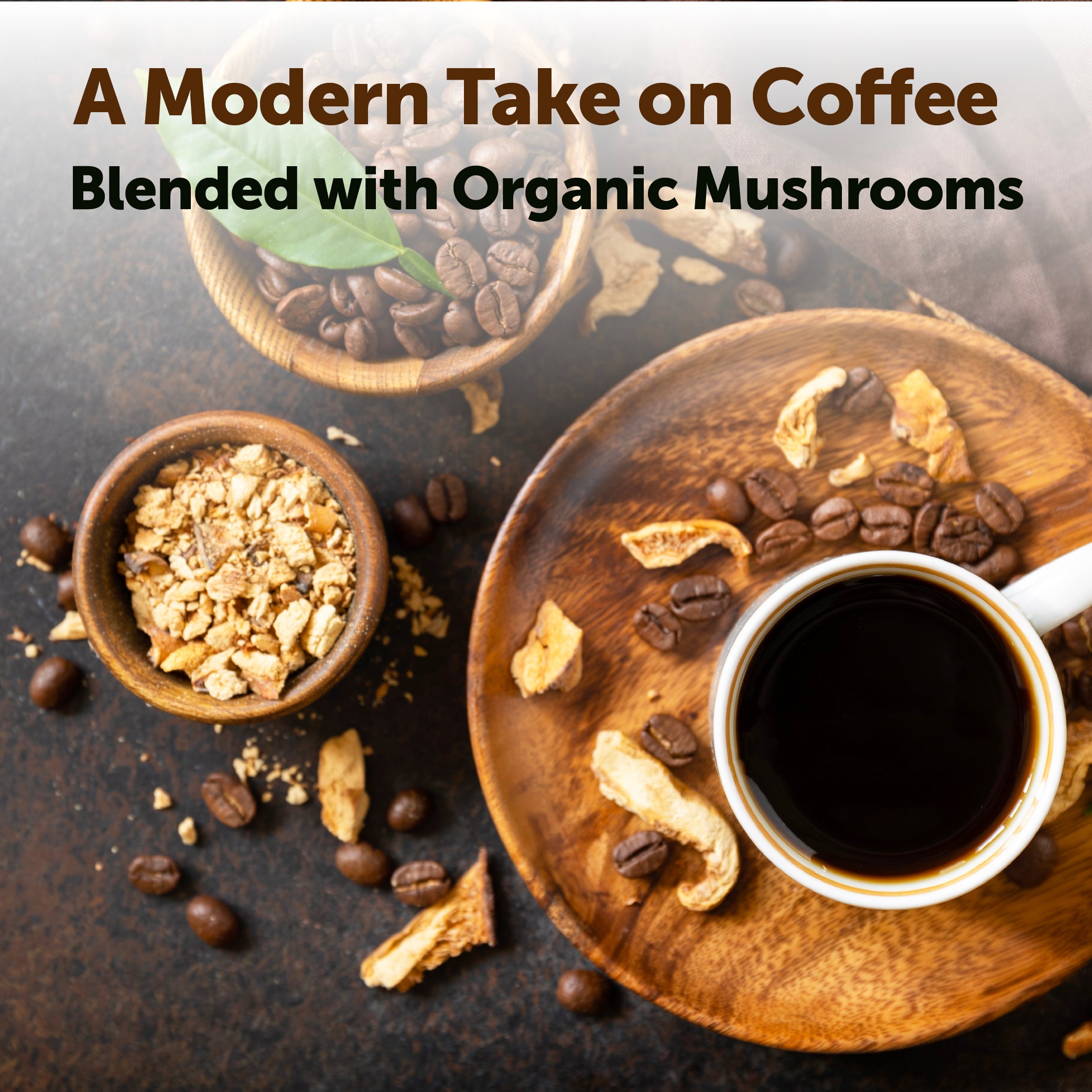 Micro Ingredients Organic Instant 10 in 1 Mushroom Coffee Powder